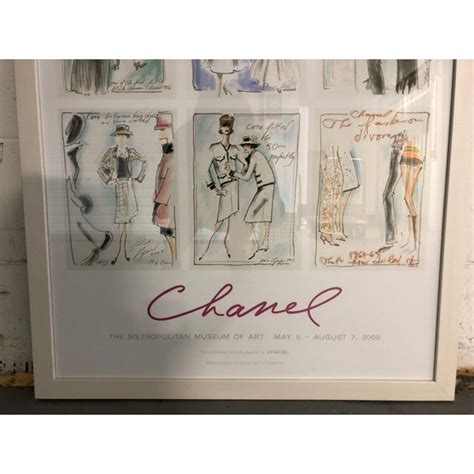 chanel exhibition poster|chanel poster for sale.